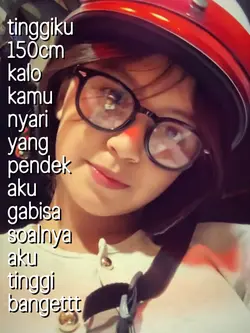 tinggiku 150cm kalo