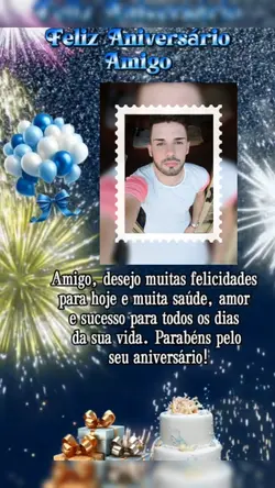 parabéns amigo 