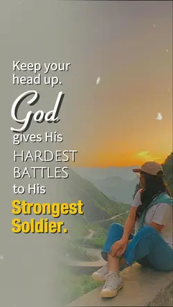 Be strong.