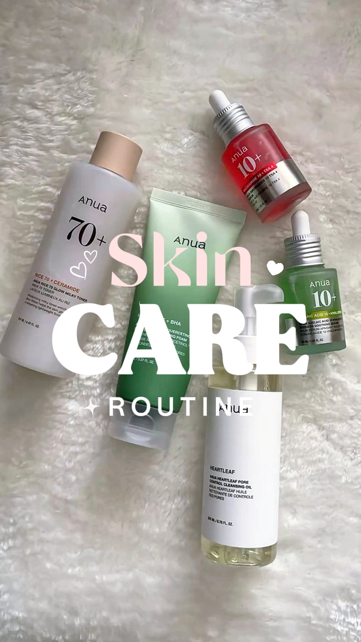 routine de soin de la peau