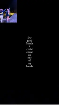 few good friends
