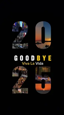 Goodbye 2025 Welcome