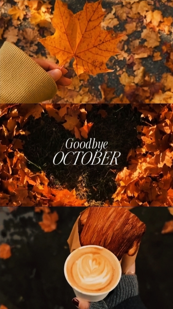 Au revoir octobre 