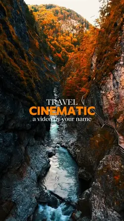 Travel cinematic
