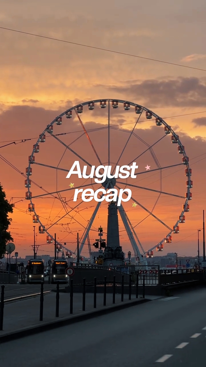 August recap 