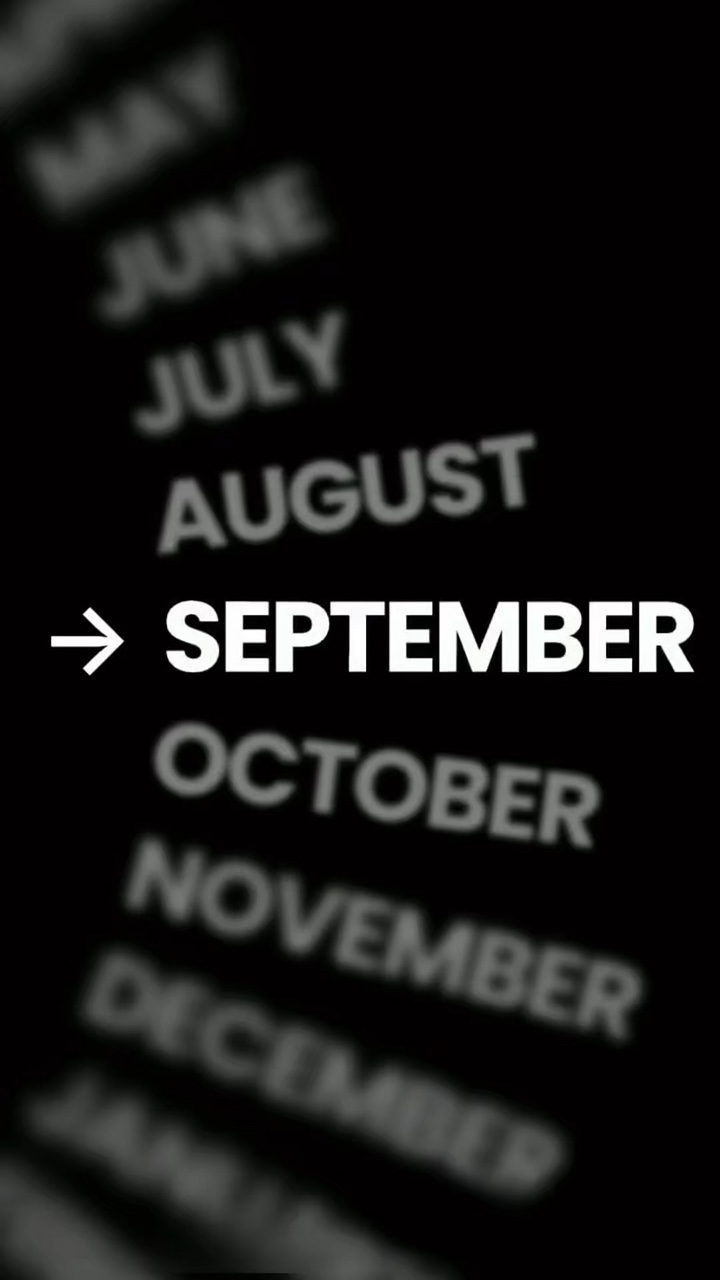 BIRTHDAY SEPTEMBER