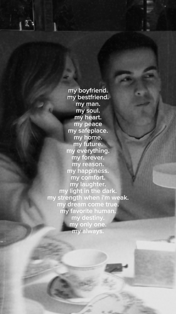 my boyfriend 