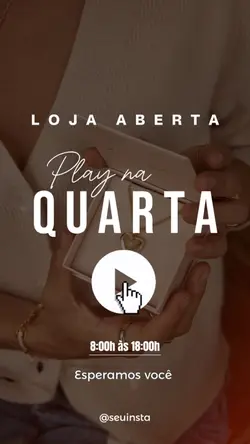 Loja aberta | QUARTA
