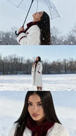 Winter photoshoot