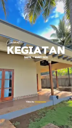 sinematik kegiatan 