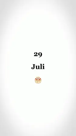 HBD, 29 JULI