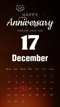 Anniv 17 December 