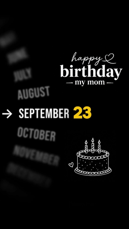BDAY MOM 23 SEPT