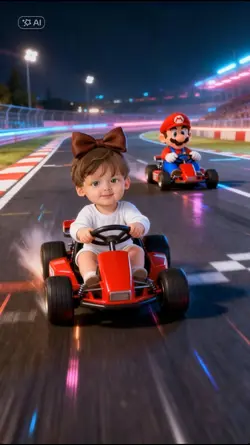 Mario racing