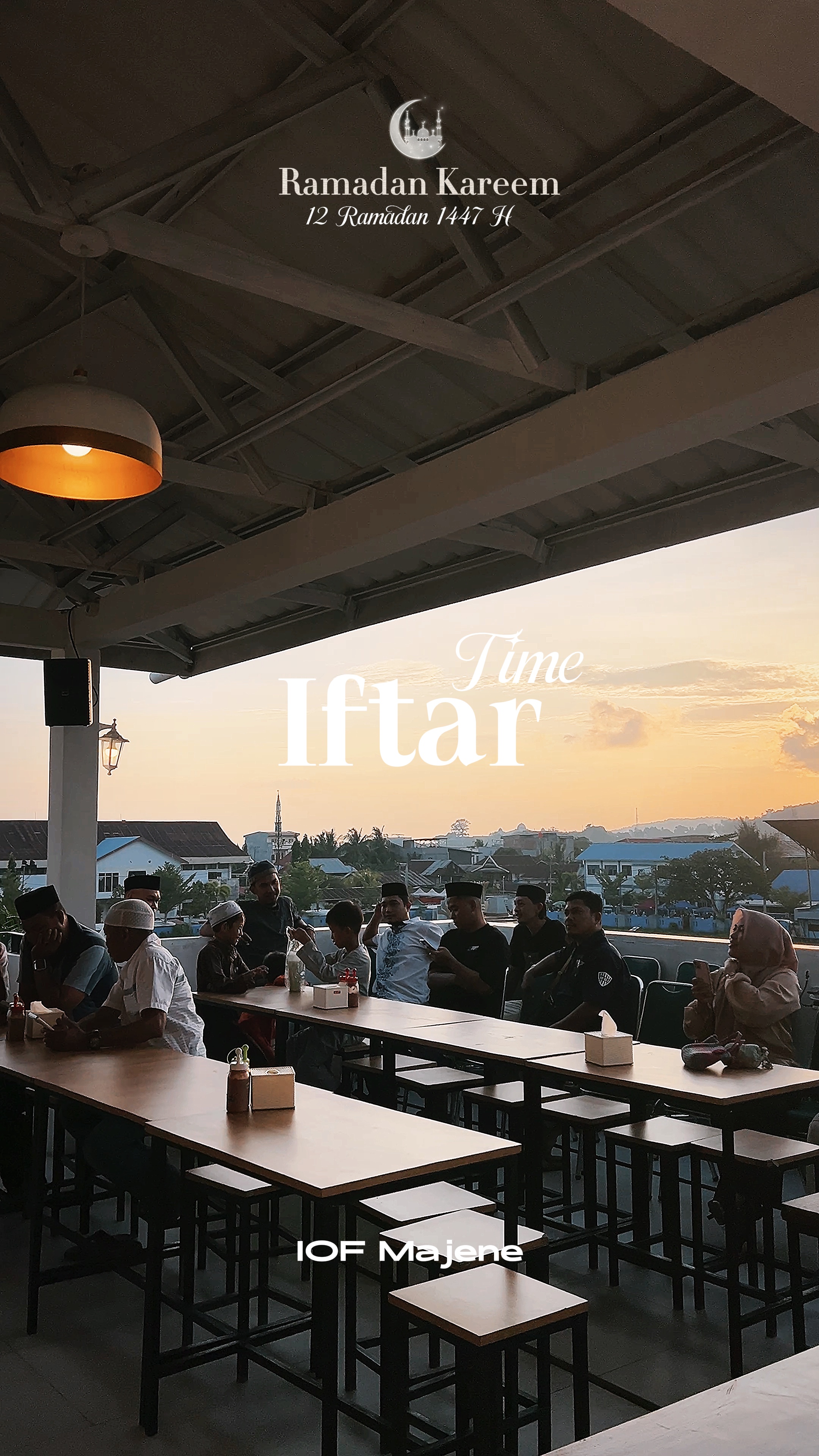 Bukber iftar zamanı