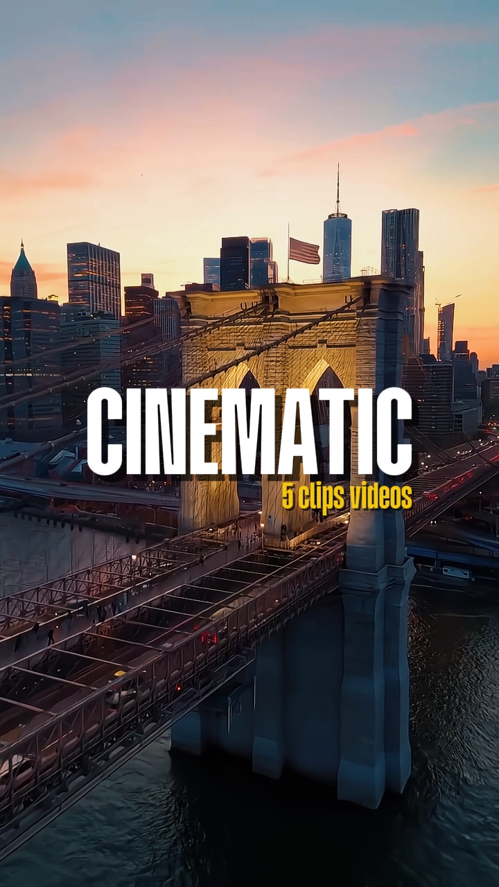 Cinematic 5 videos 