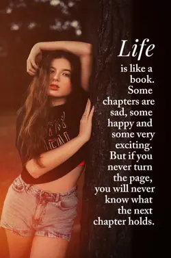 life is like a book 