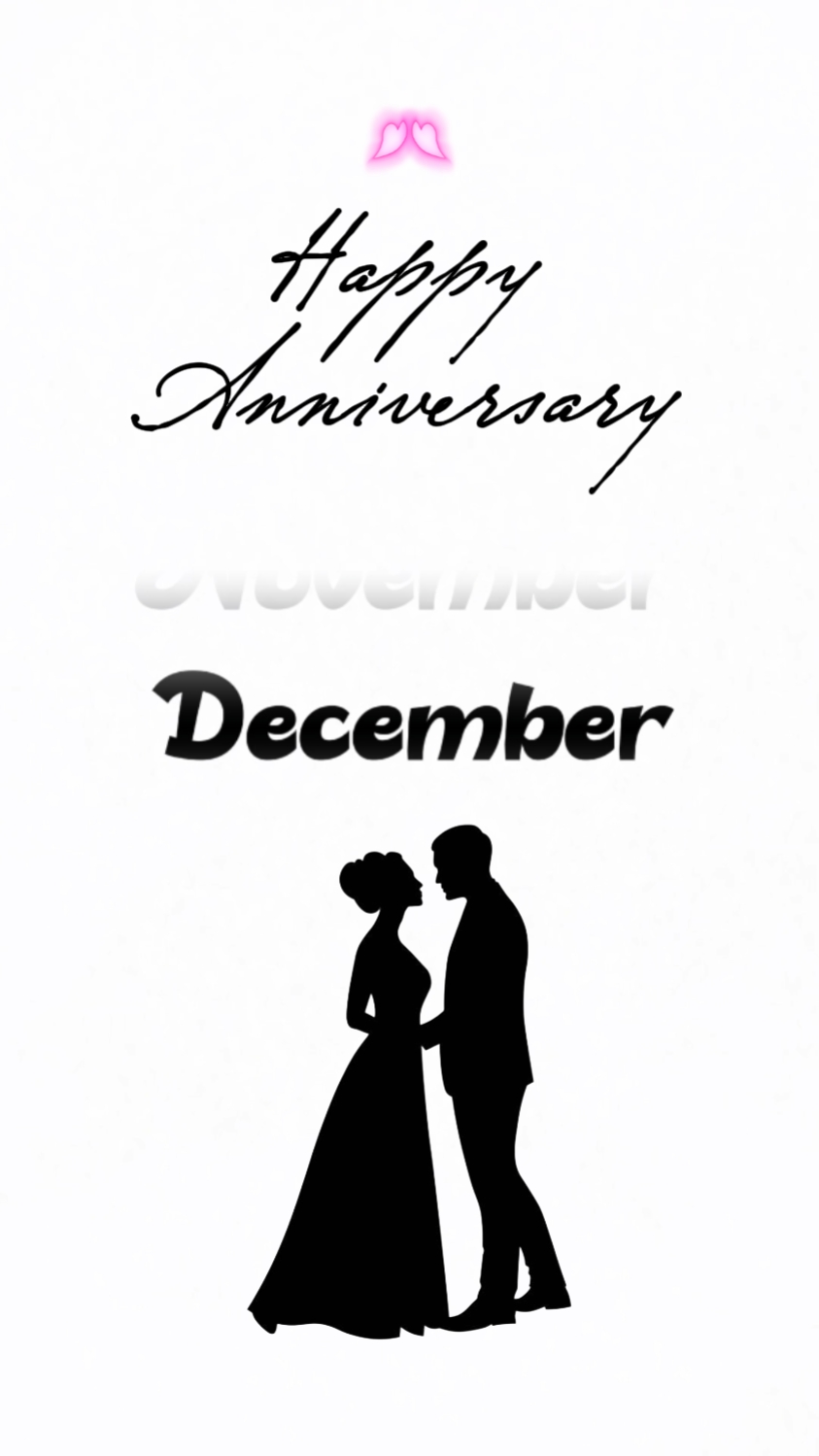 anniversary december