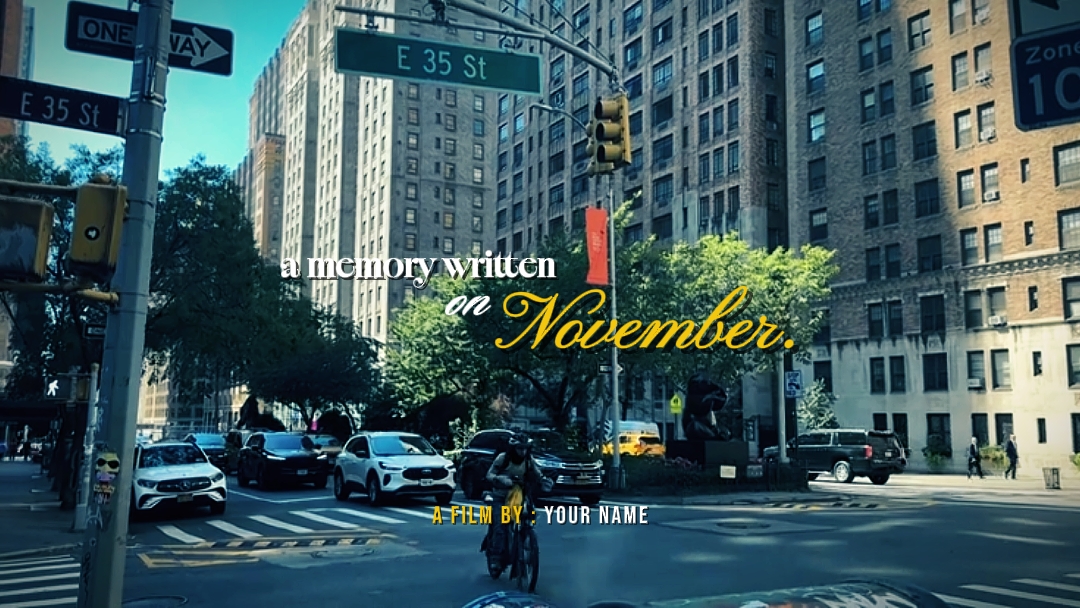 souvenir en novembre
