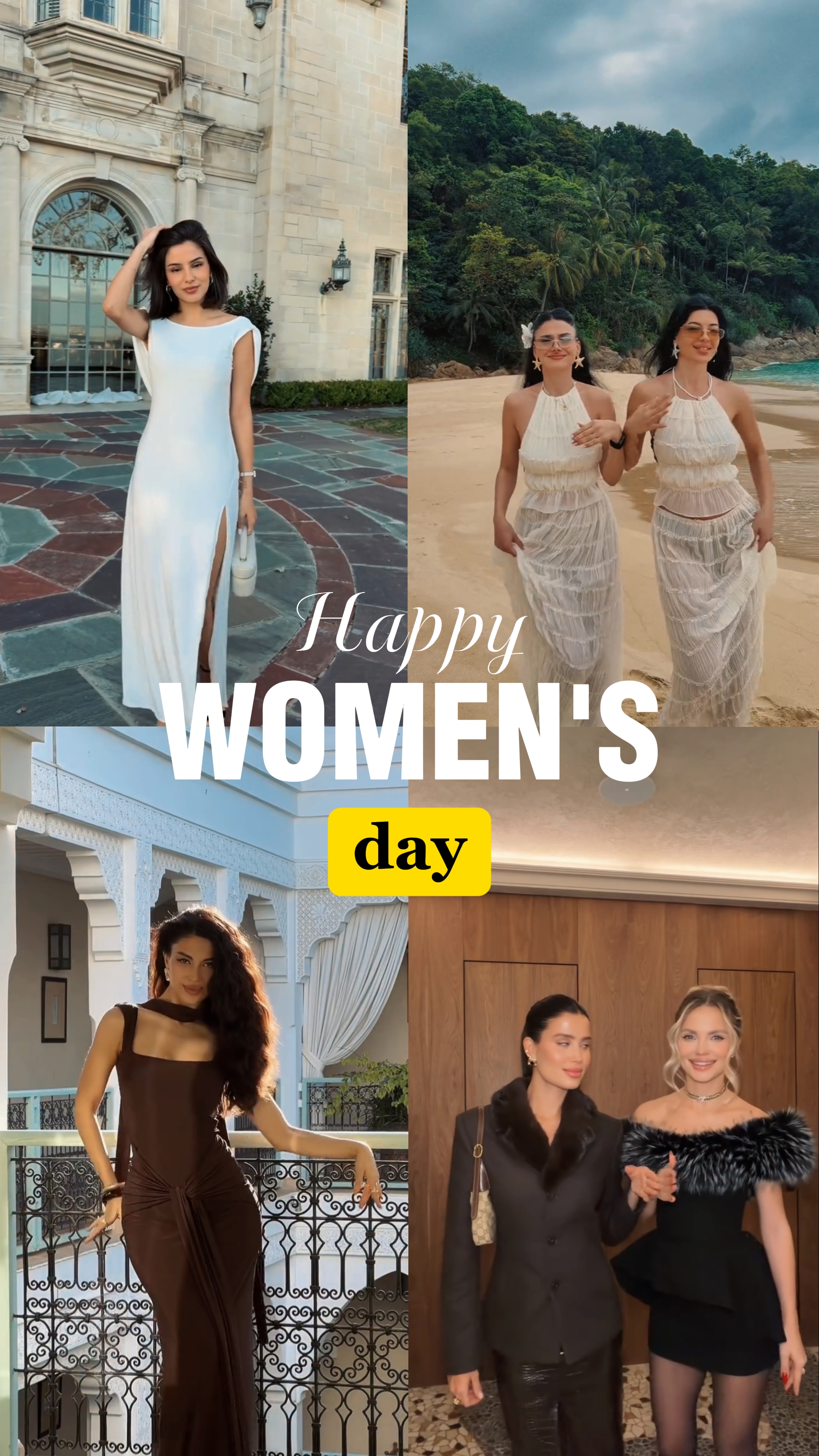 Feliz dia da mulher