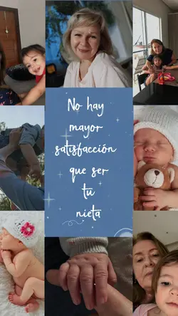 Nieta orgullosa