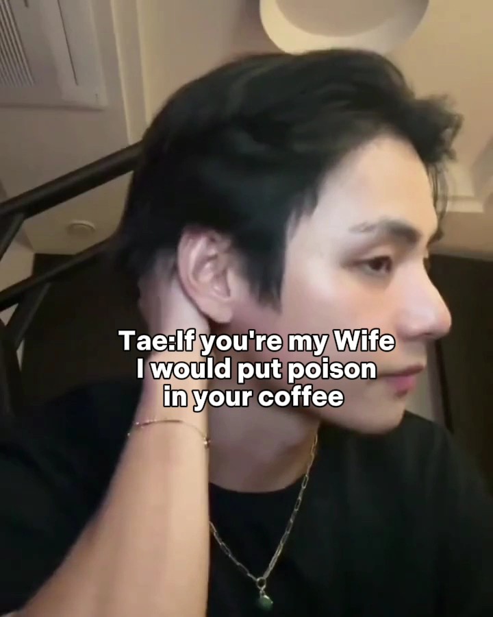 I drink it 