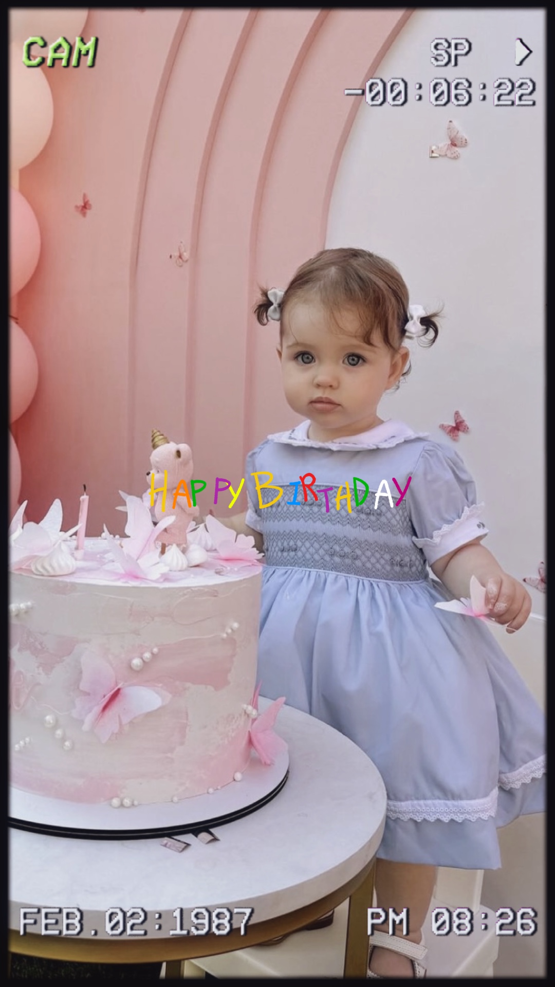 Anniversaire de bébé 