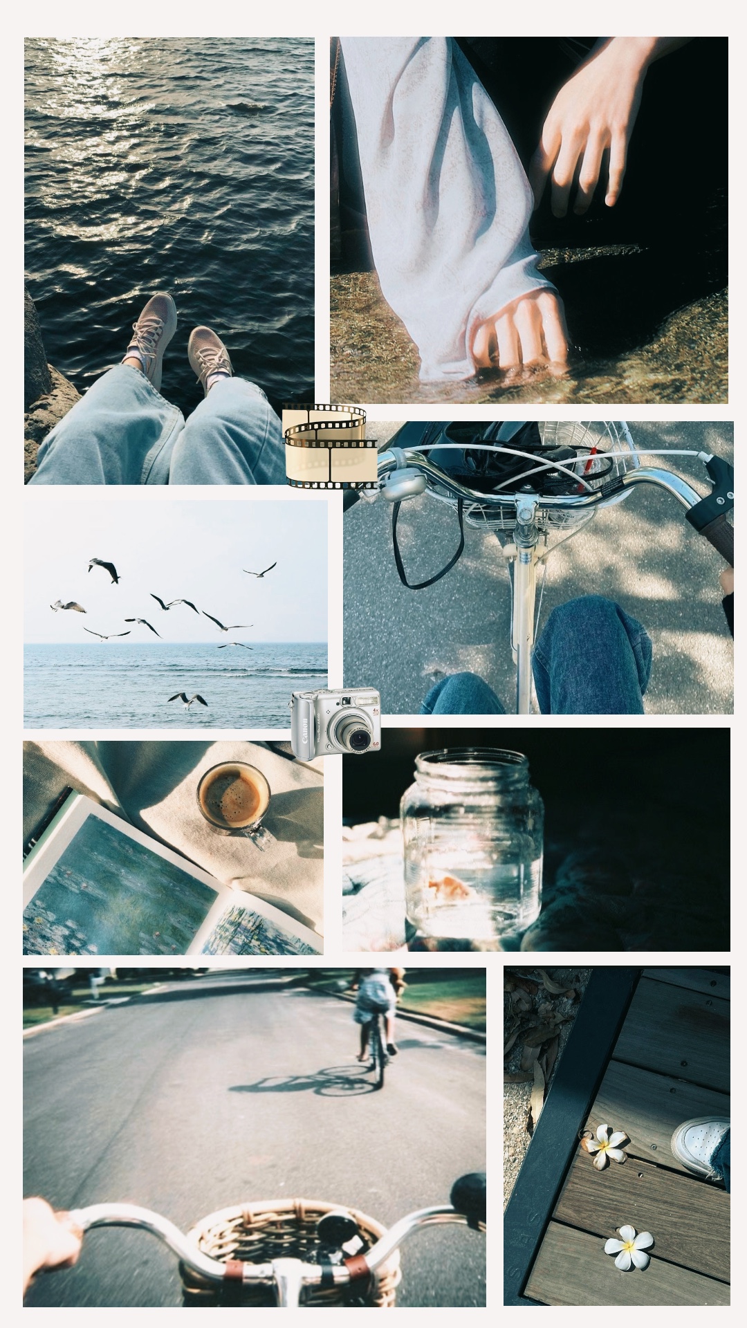 Collage foto estetik