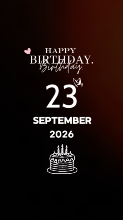 HBD MOM 23 SEPTEMBER