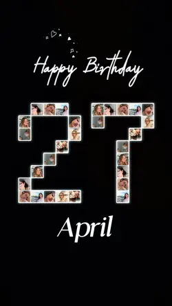 Birthday 27 April