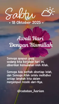Sabtu 18 Oktober