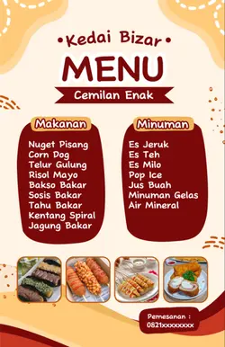 Daftar Menu