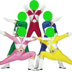 GO go power rangers