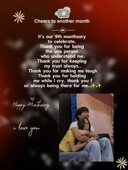 happy 9th Monthsary 