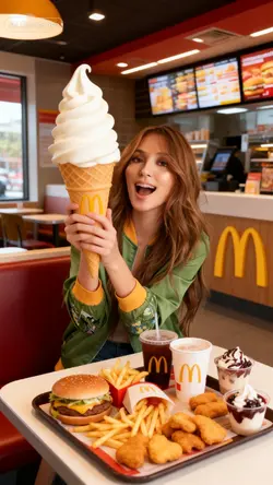 Big Mcdo Sundae Cone