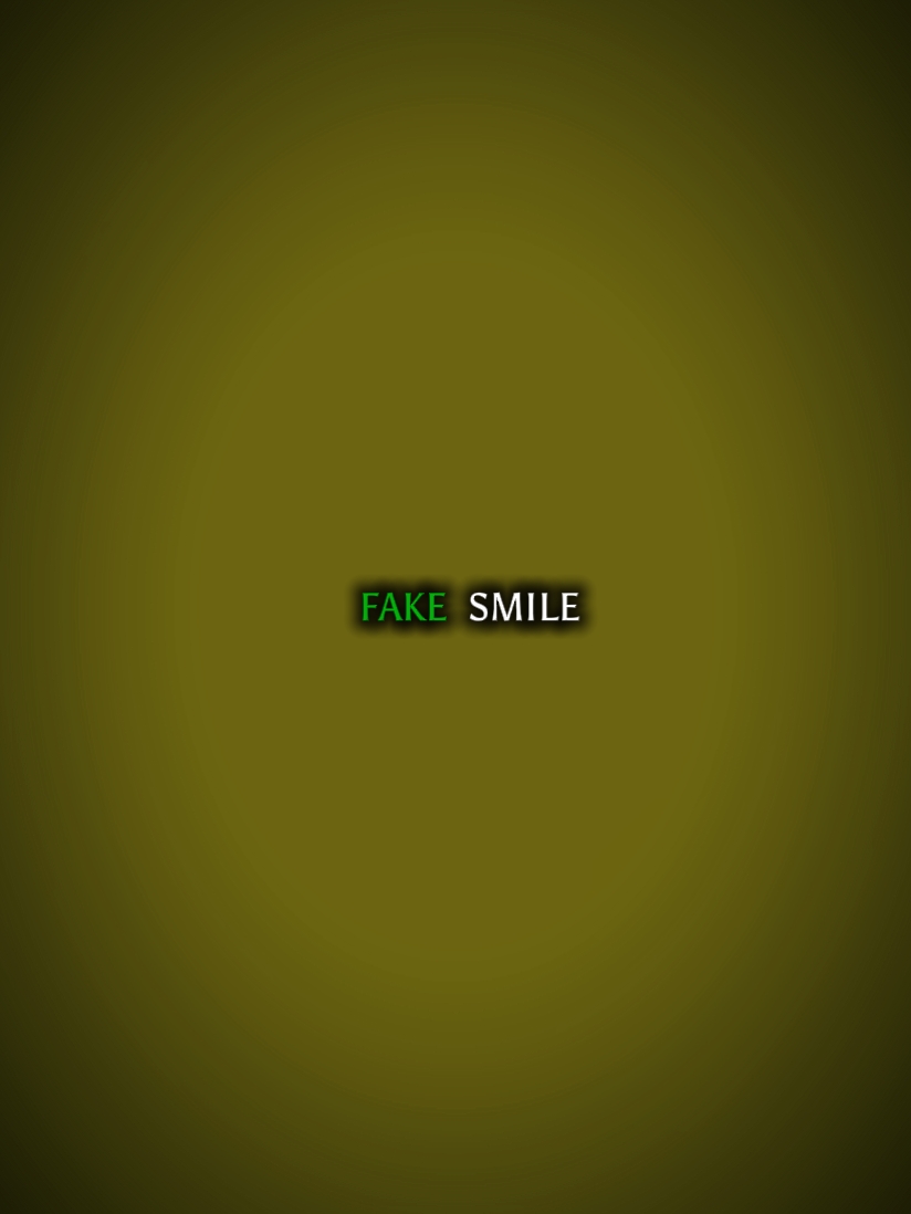 Sonrisa falsa / real 