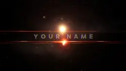 Intro effect YouTube