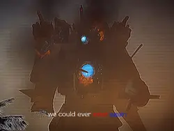 Titan Cameraman Sad