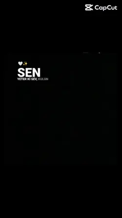 sen yeter ki sev