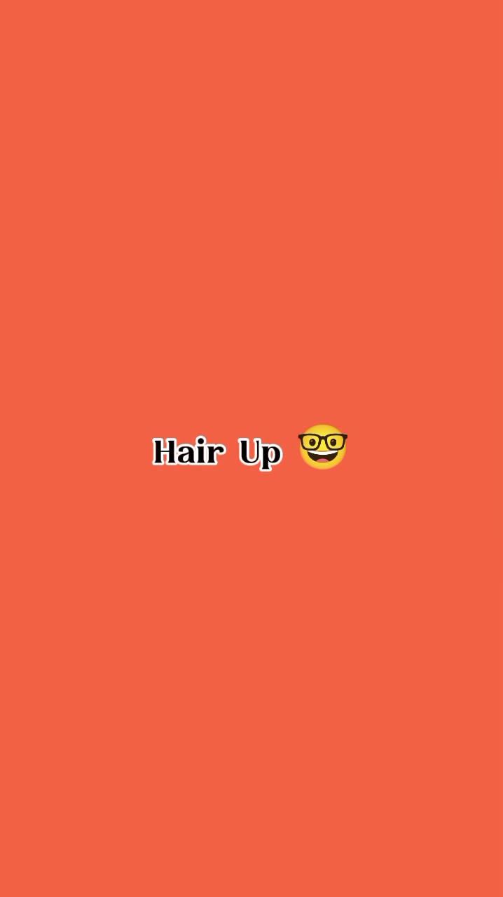 Cabello recogido 