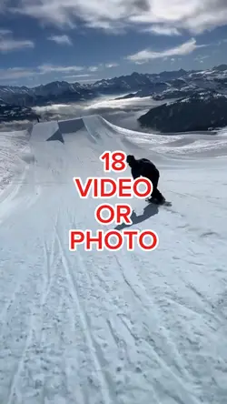 18 video or photo  