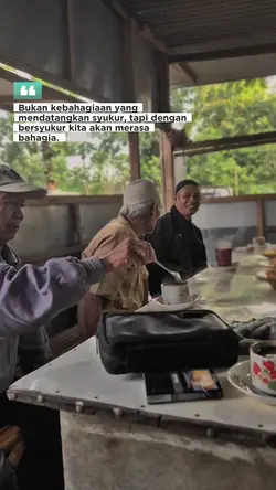 Dengan bersyukur 