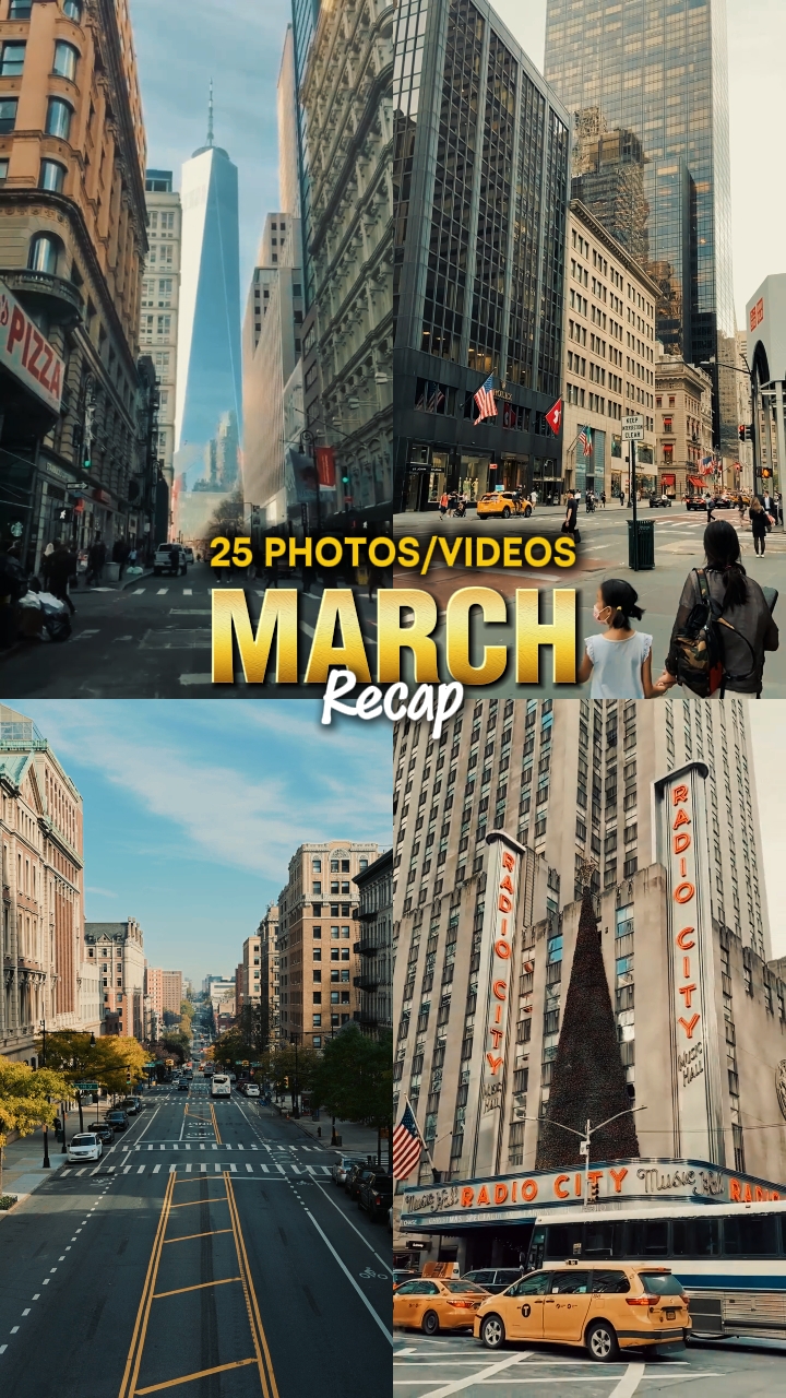 25 VIDEOS IN MARCH