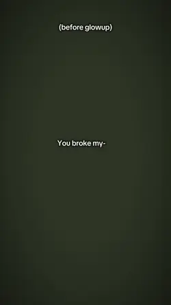 you broke my heart 