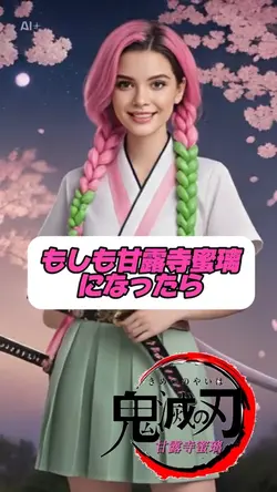 甘露寺蜜璃になったら