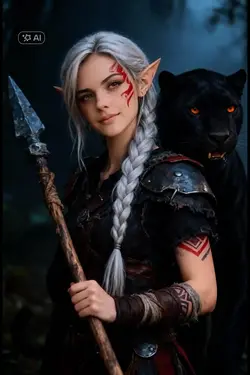 panthère guerrière 