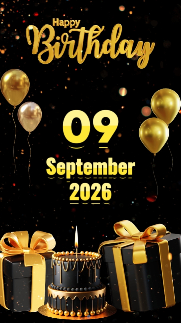 hbd 9 September 2026