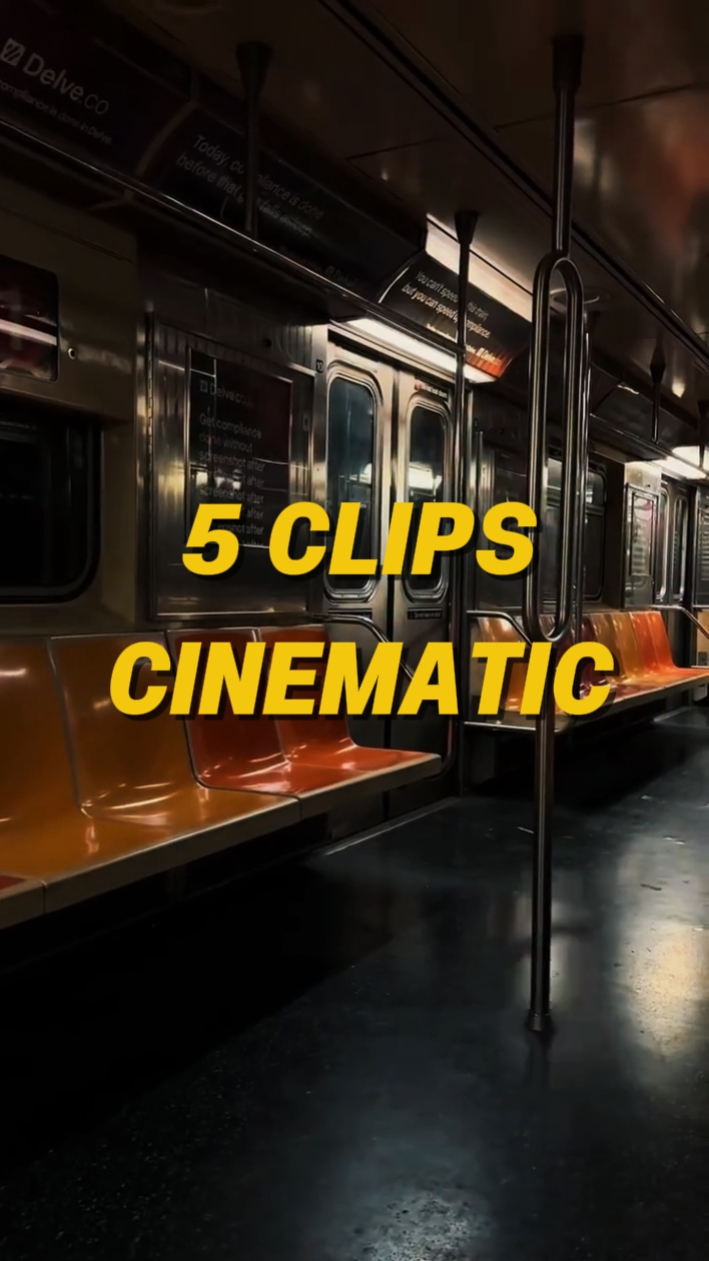 5 clipes cinematográficos