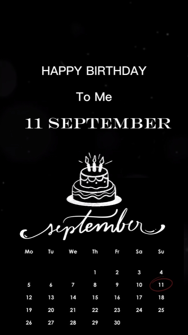 HBD 11 SEPT 2026 