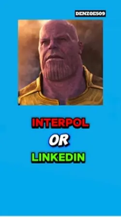 INTERPOL OR LINKEDIN